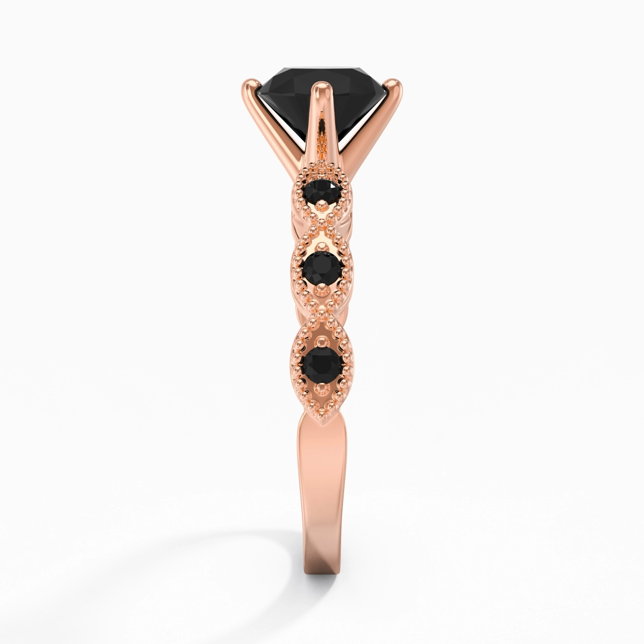 925 Sterling Silver Cubic Zirconia Engagement Ring