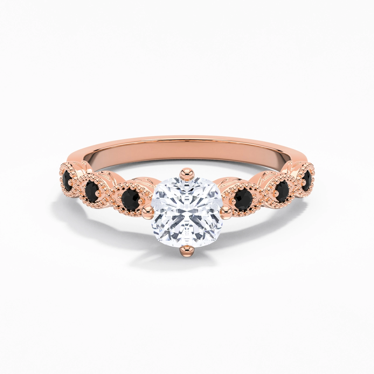 925 Sterling Silver Cubic Zirconia Engagement Ring