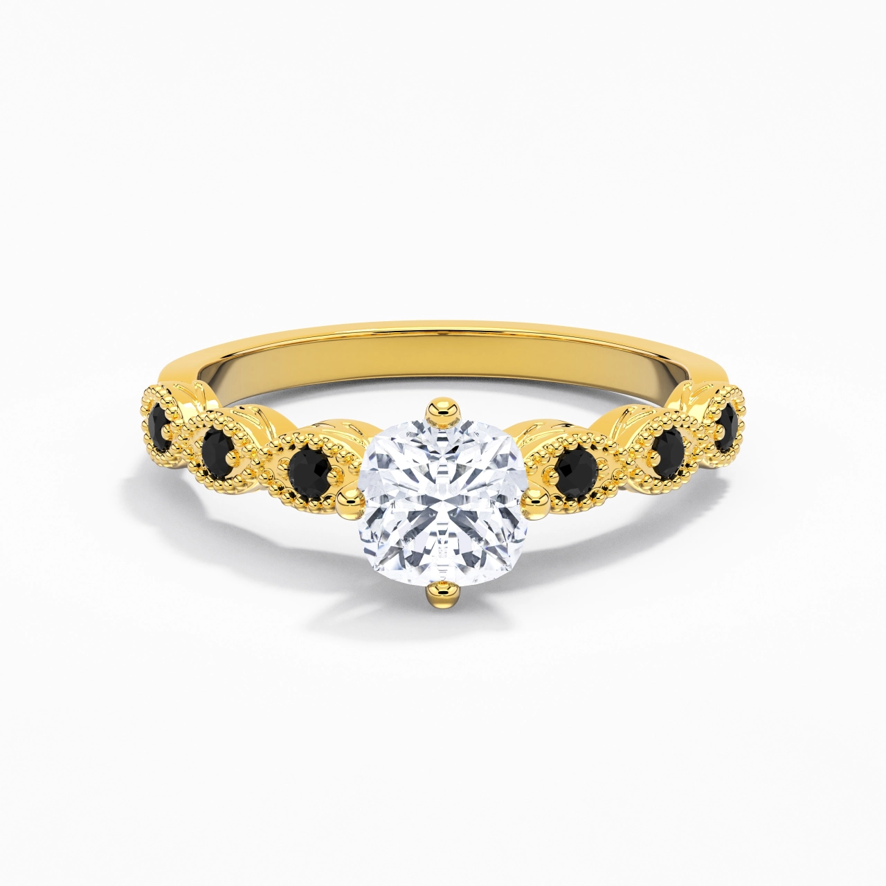 925 Sterling Silver Cubic Zirconia Engagement Ring