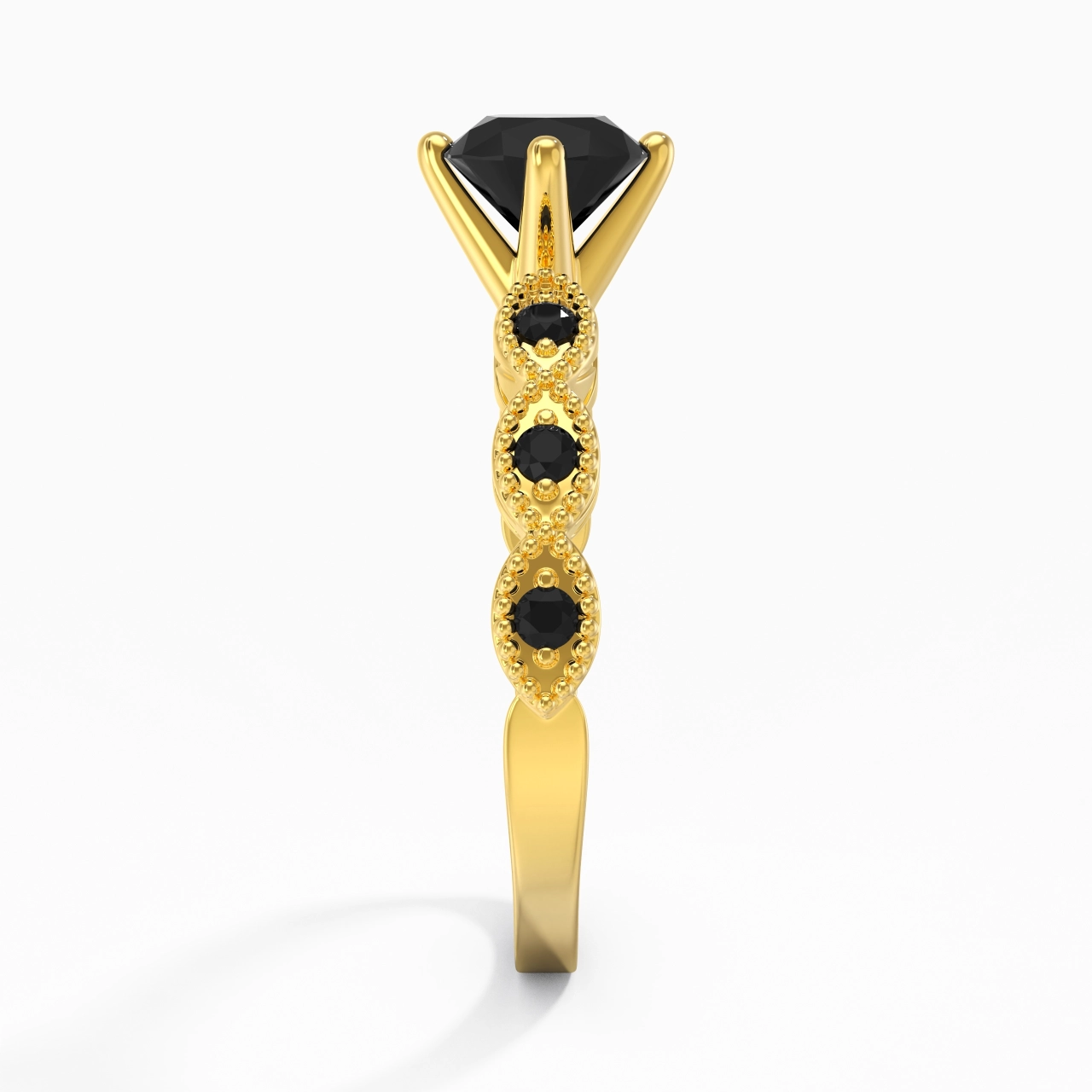 925 Sterling Silver Cubic Zirconia Engagement Ring