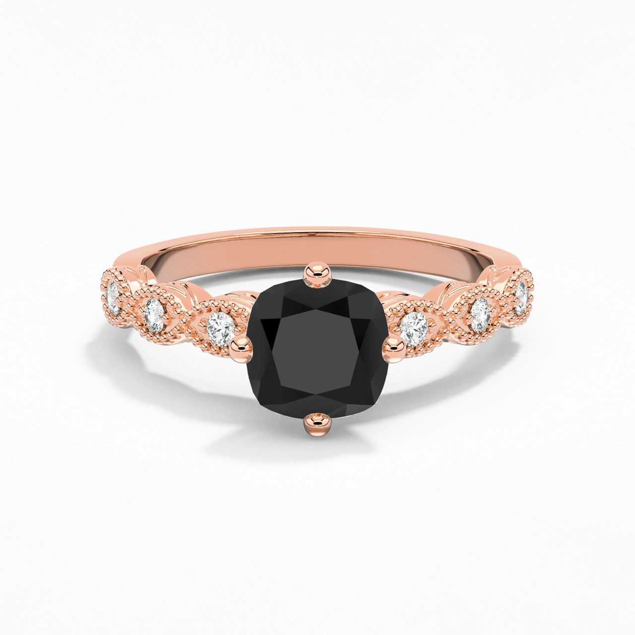 925 Sterling Silver Cubic Zirconia Engagement Ring