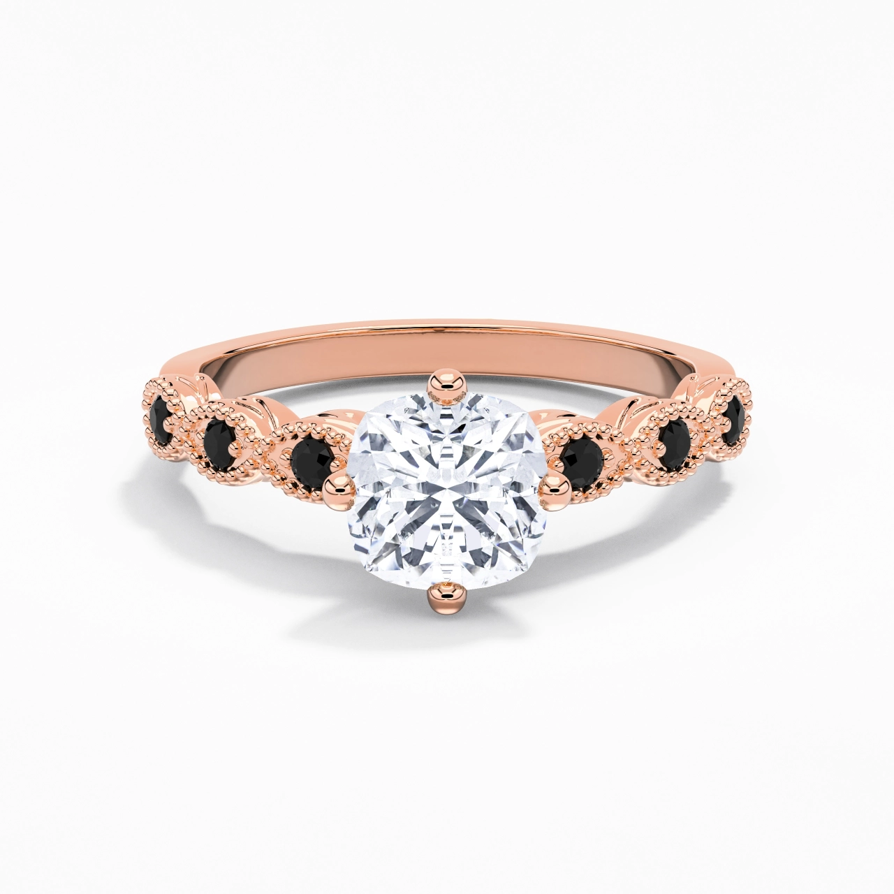 925 Sterling Silver Cubic Zirconia Engagement Ring