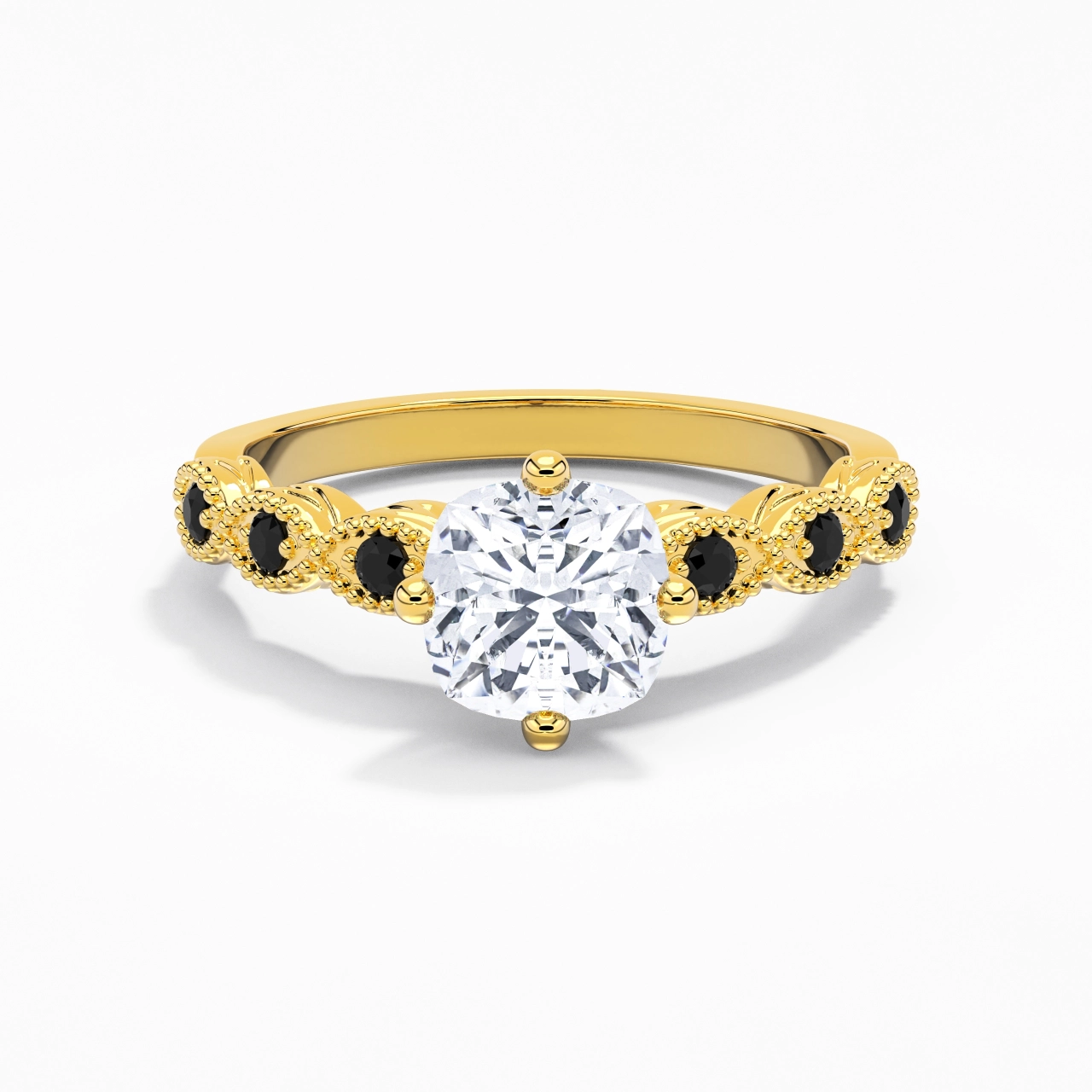 925 Sterling Silver Cubic Zirconia Engagement Ring