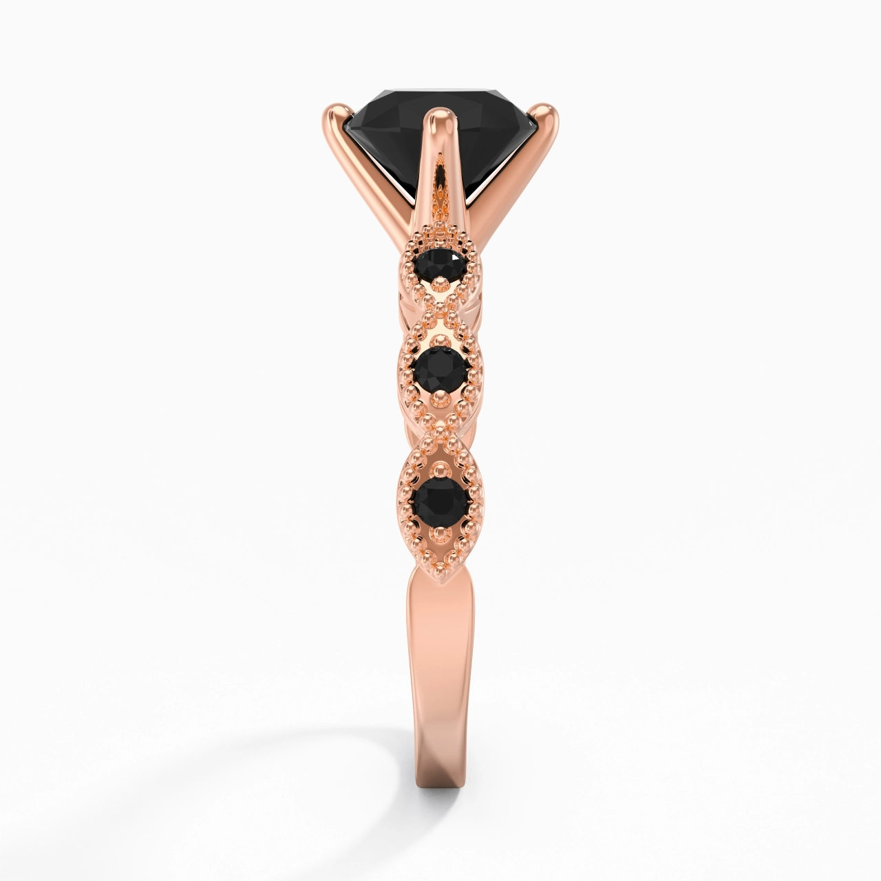 925 Sterling Silver Cubic Zirconia Engagement Ring