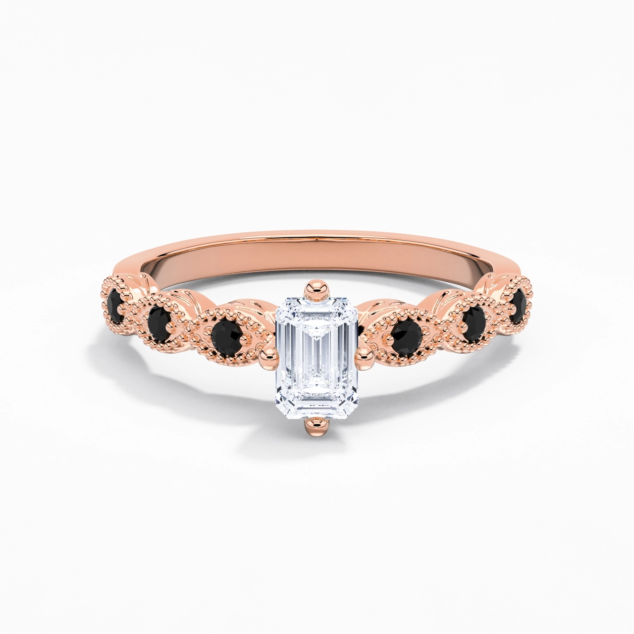 925 Sterling Silver Cubic Zirconia Engagement Ring