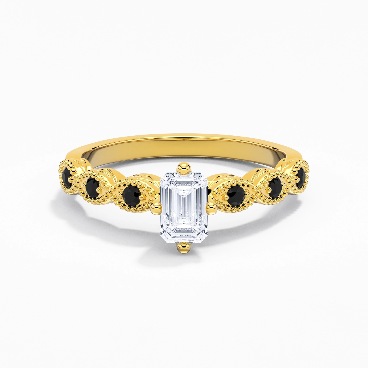 925 Sterling Silver Cubic Zirconia Engagement Ring