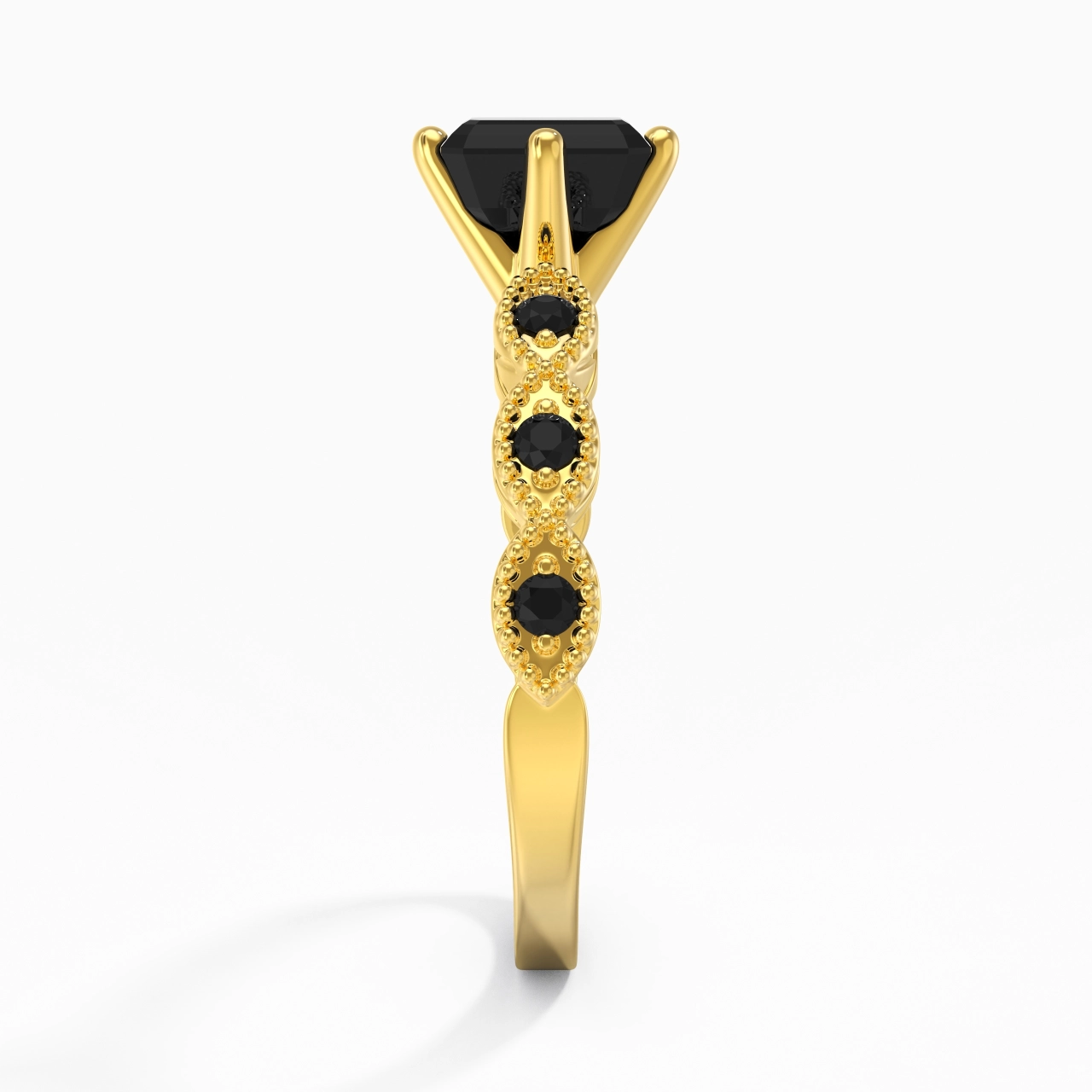 925 Sterling Silver Cubic Zirconia Engagement Ring