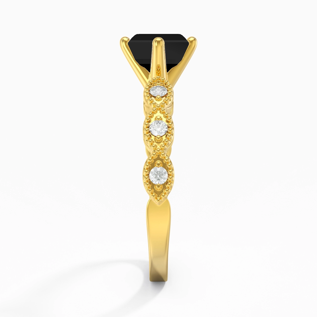 925 Sterling Silver Cubic Zirconia Engagement Ring