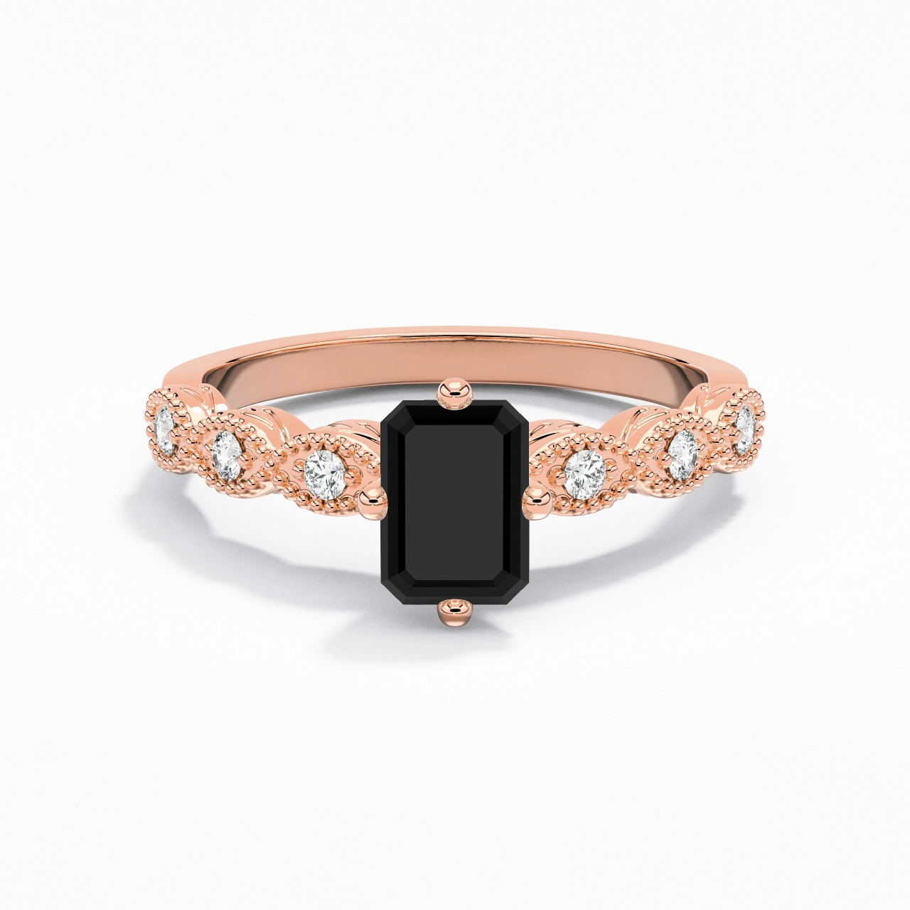 925 Sterling Silver Cubic Zirconia Engagement Ring