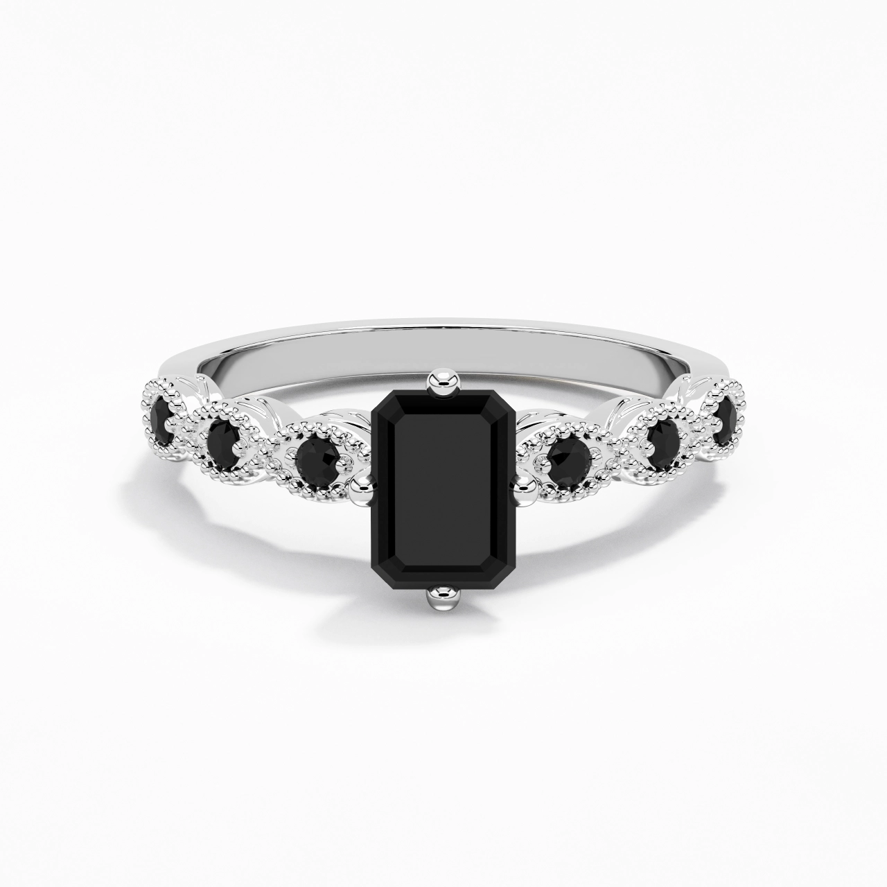 925 Sterling Silver Cubic Zirconia Engagement Ring