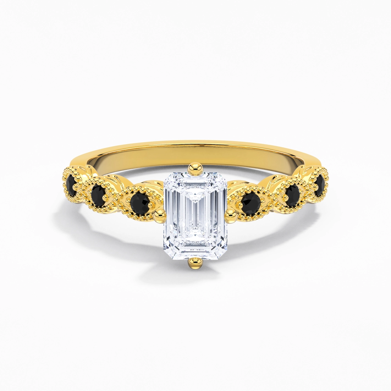 925 Sterling Silver Cubic Zirconia Engagement Ring