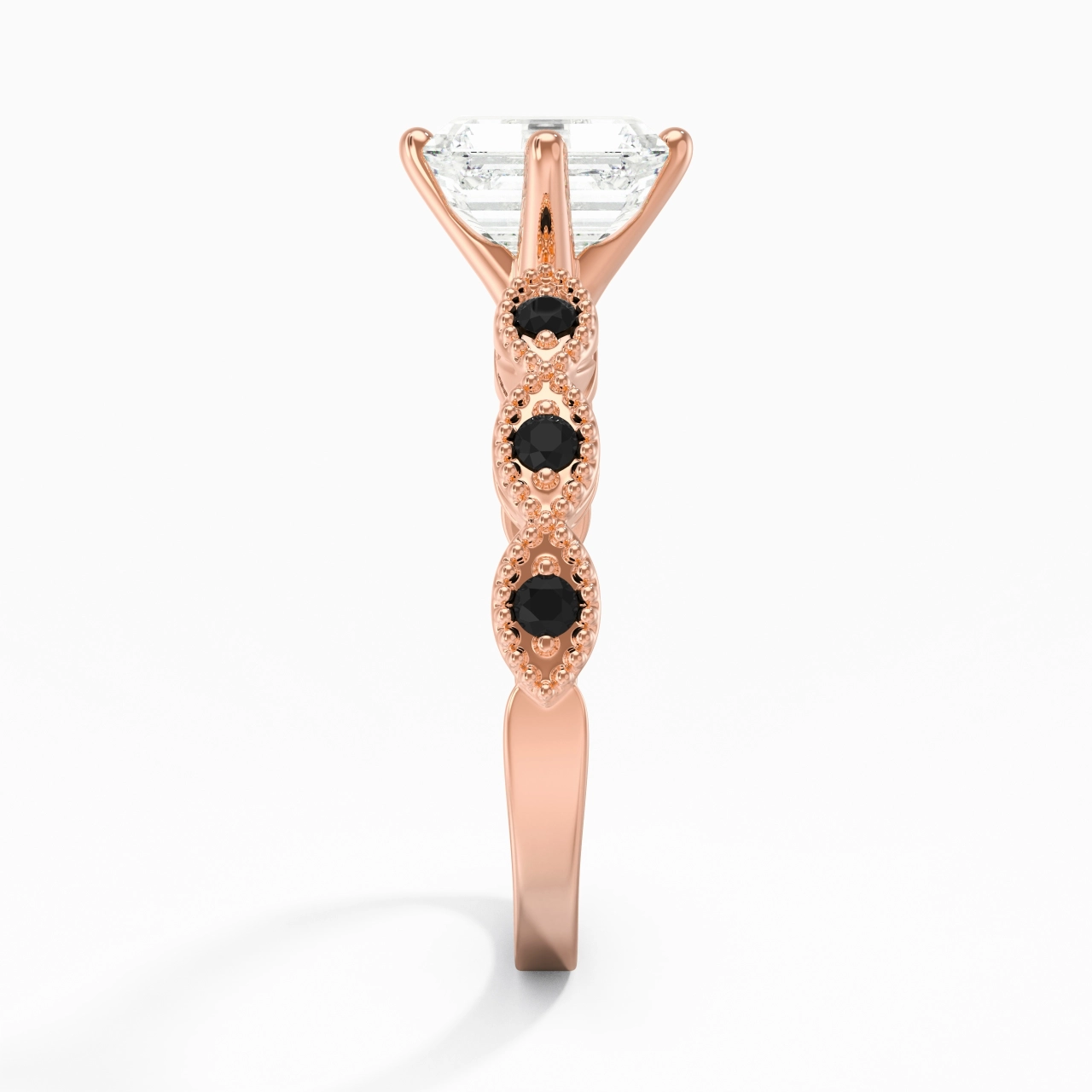 925 Sterling Silver Cubic Zirconia Engagement Ring