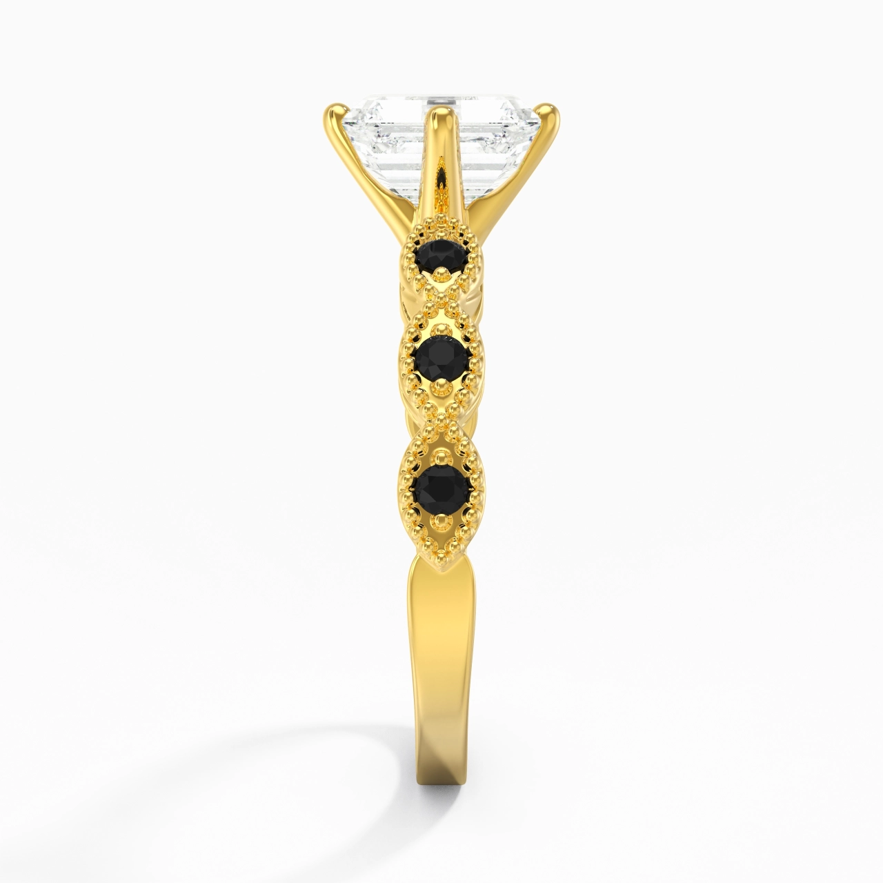 925 Sterling Silver Cubic Zirconia Engagement Ring