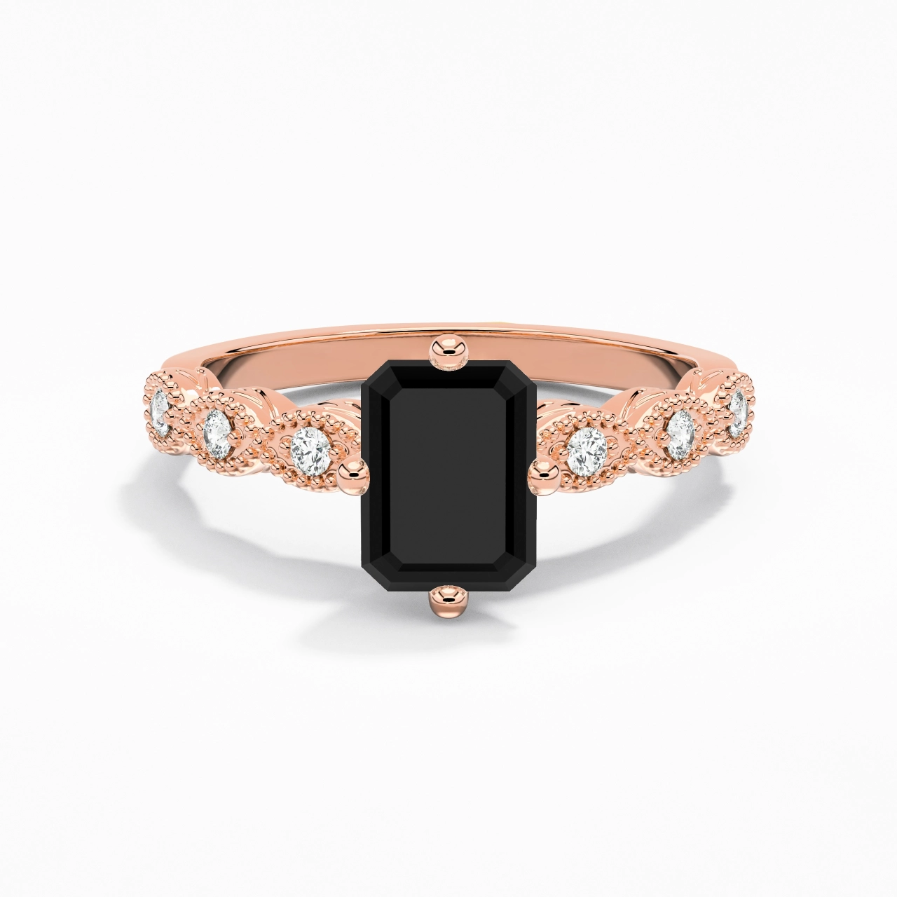 925 Sterling Silver Cubic Zirconia Engagement Ring