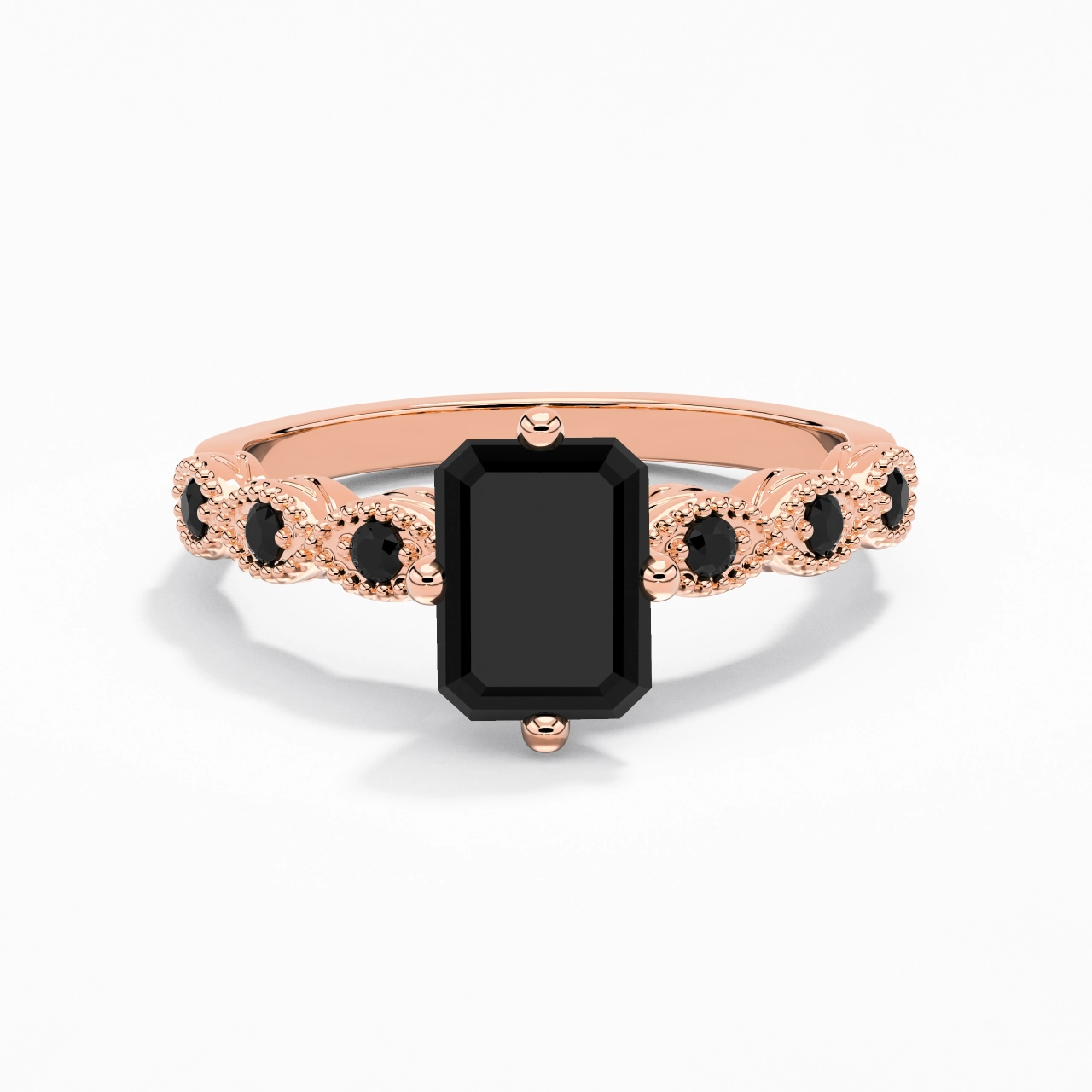 925 Sterling Silver Cubic Zirconia Engagement Ring