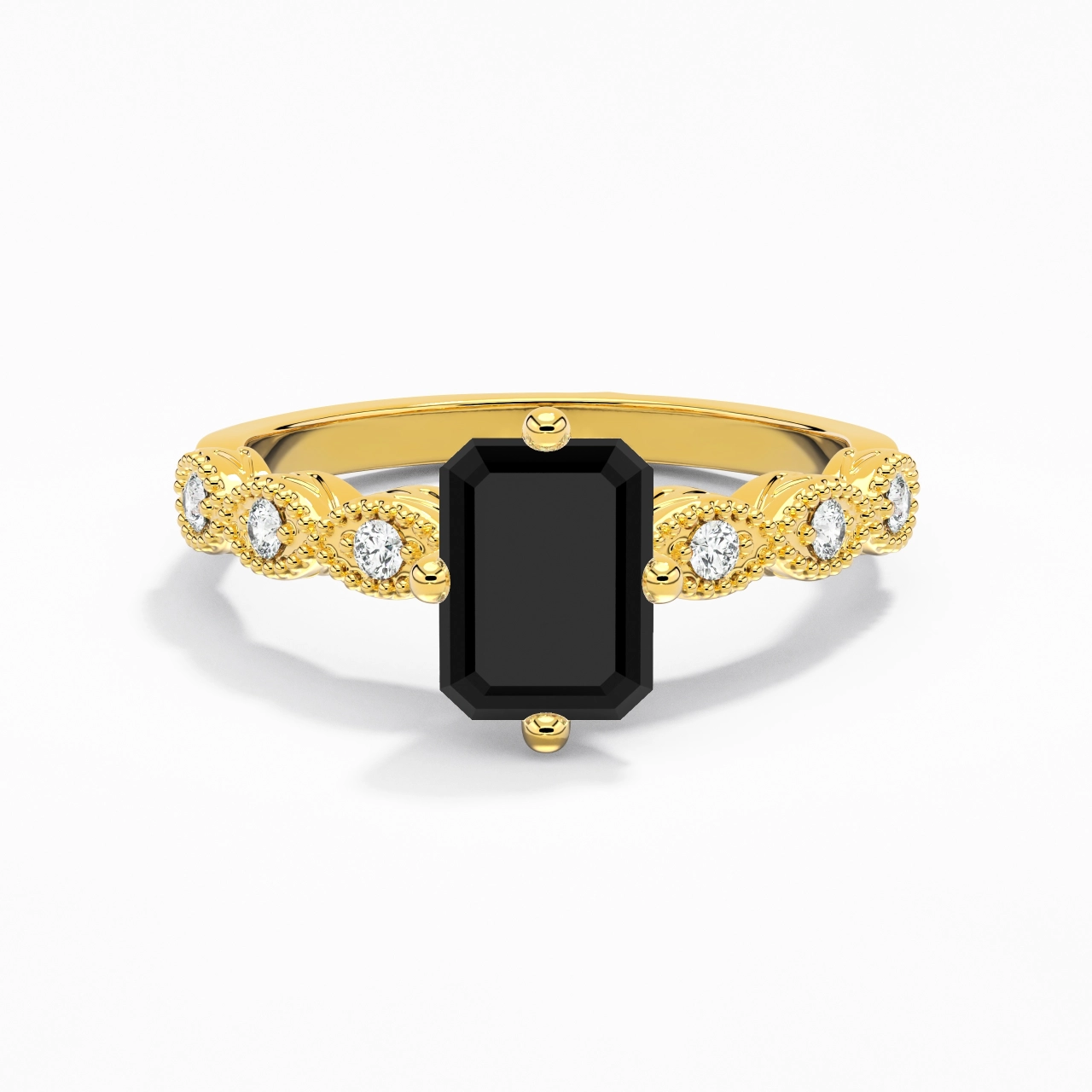 925 Sterling Silver Cubic Zirconia Engagement Ring