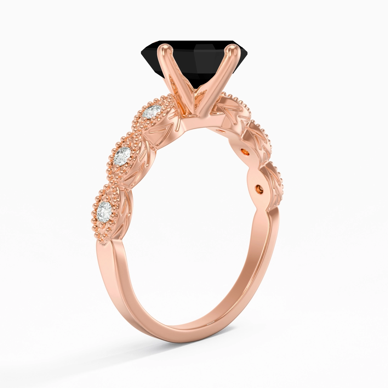 925 Sterling Silver Cubic Zirconia Engagement Ring