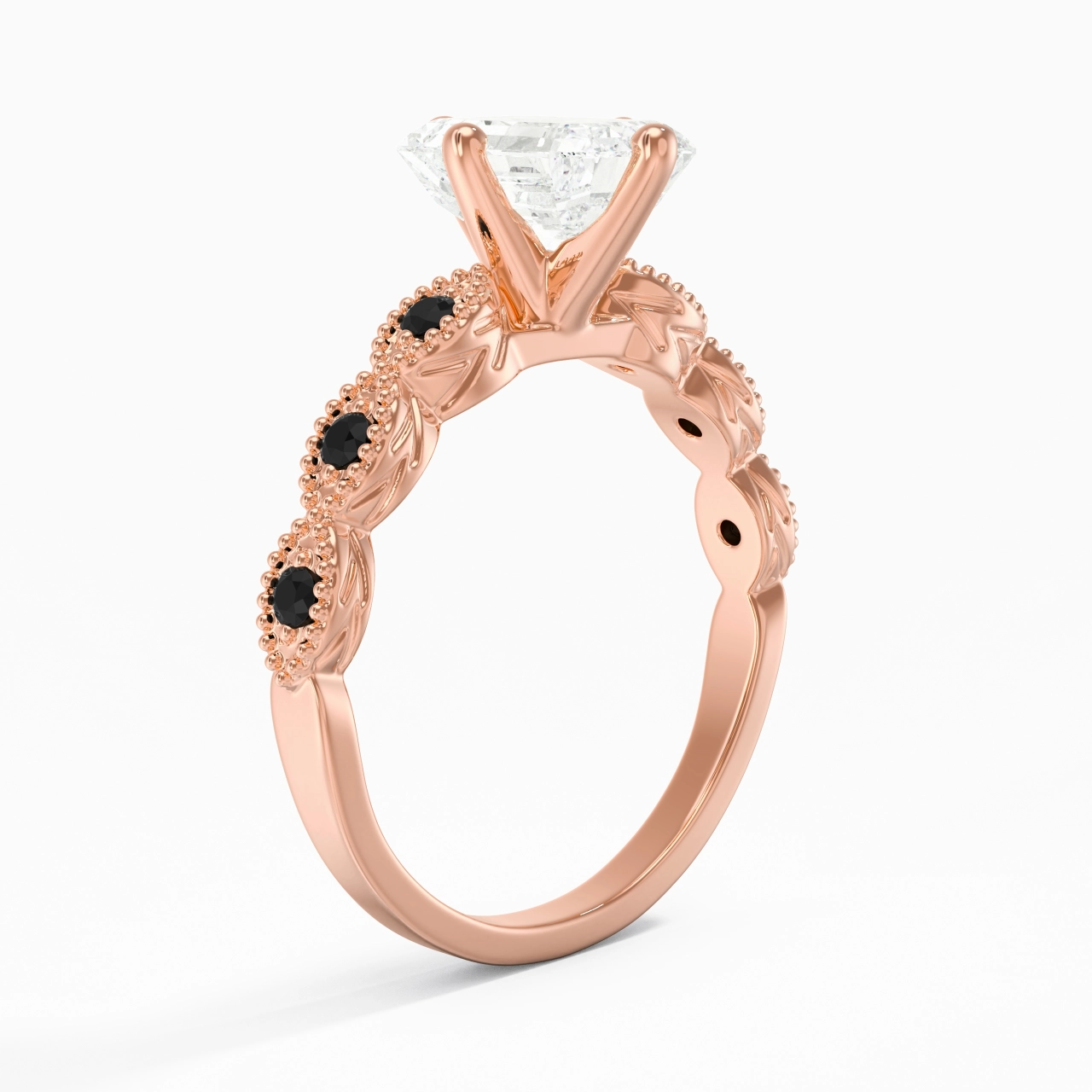 925 Sterling Silver Cubic Zirconia Engagement Ring