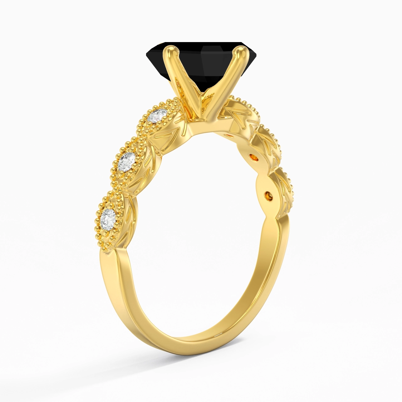 925 Sterling Silver Cubic Zirconia Engagement Ring