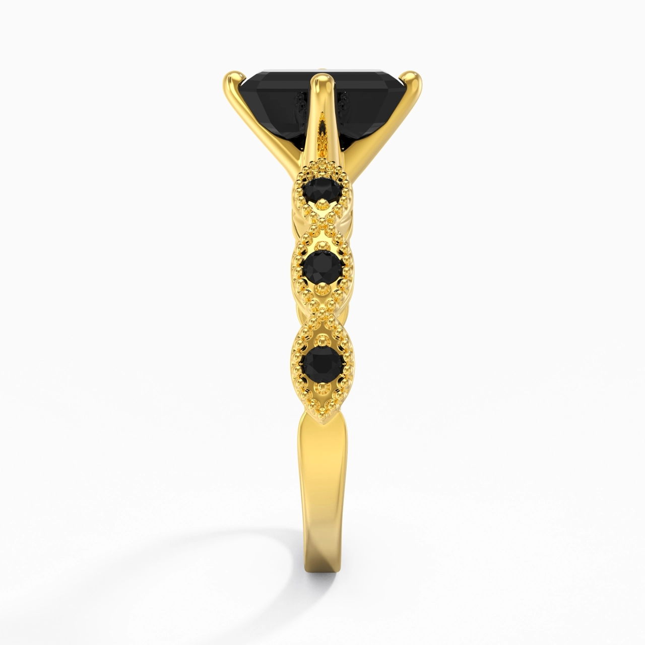 925 Sterling Silver Cubic Zirconia Engagement Ring