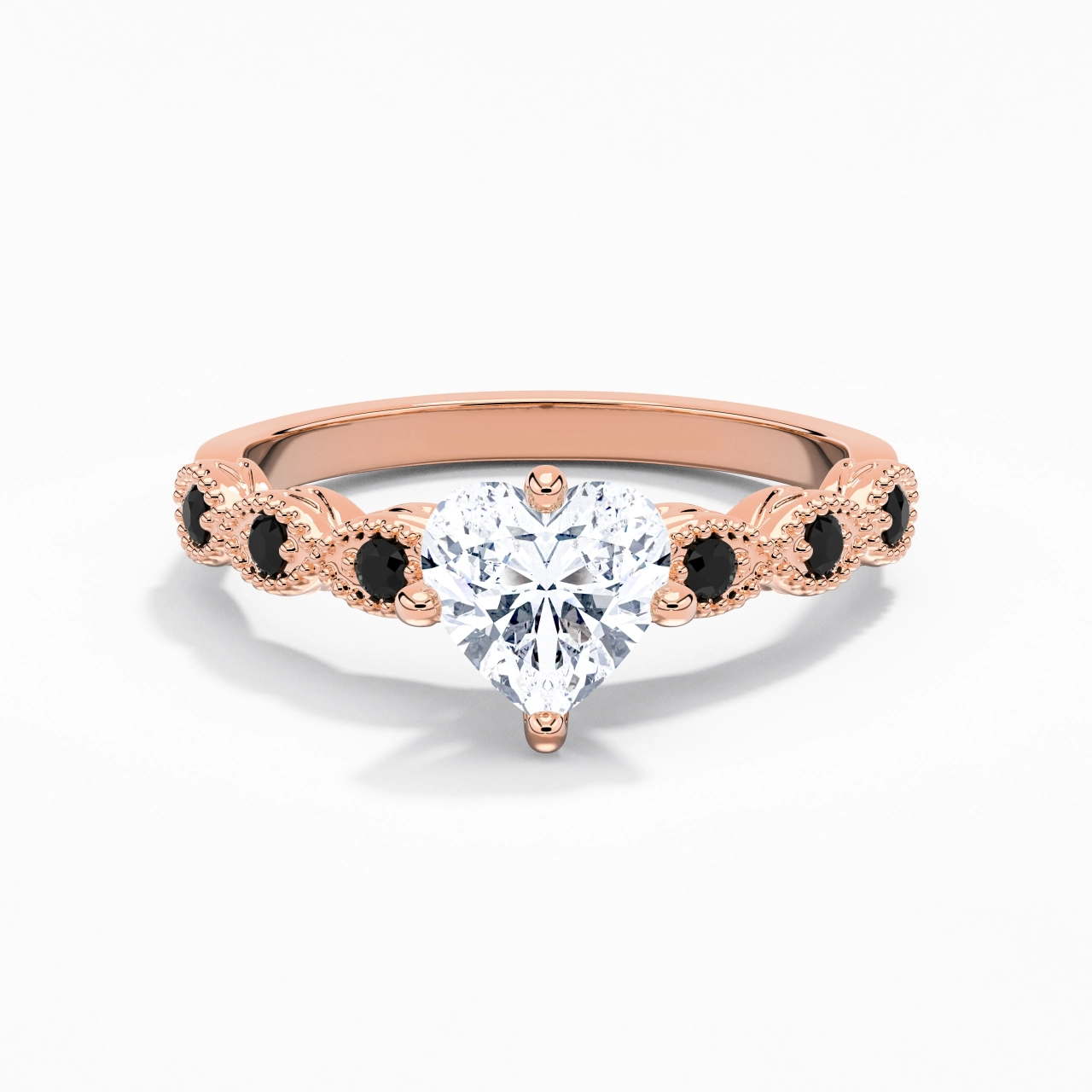 925 Sterling Silver Cubic Zirconia Engagement Ring