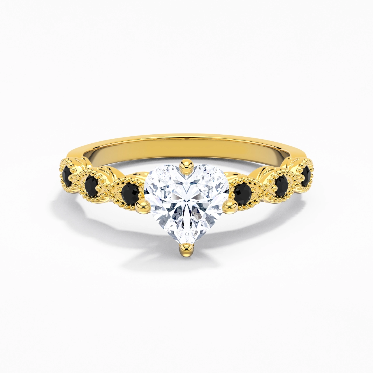 925 Sterling Silver Cubic Zirconia Engagement Ring