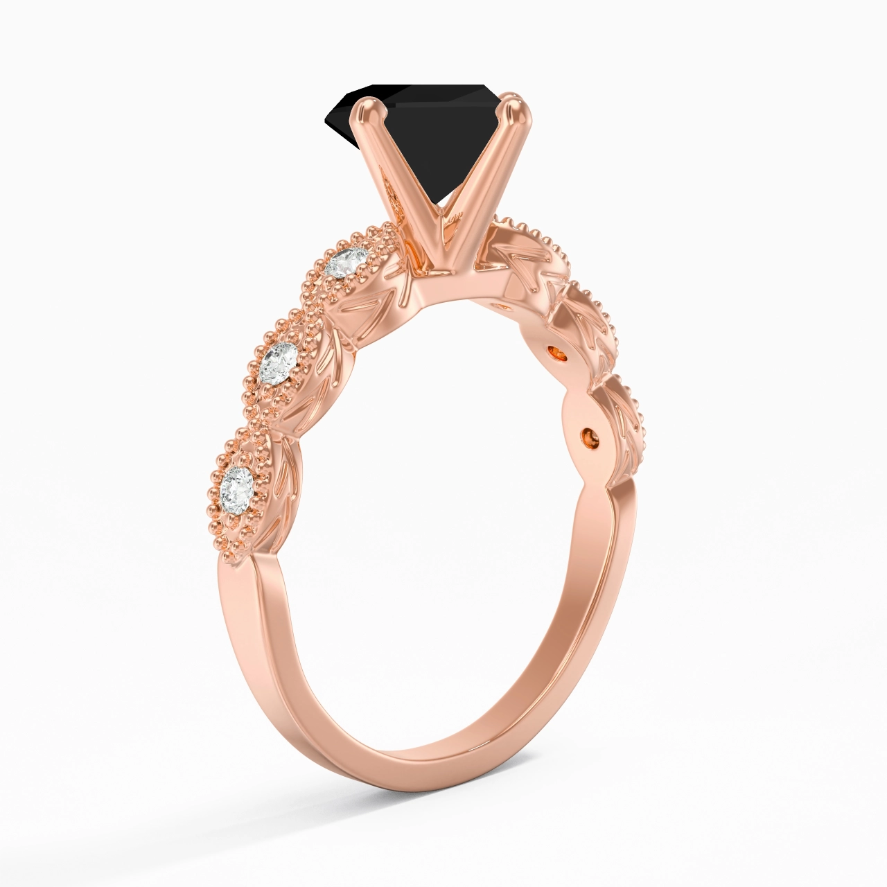 925 Sterling Silver Cubic Zirconia Engagement Ring