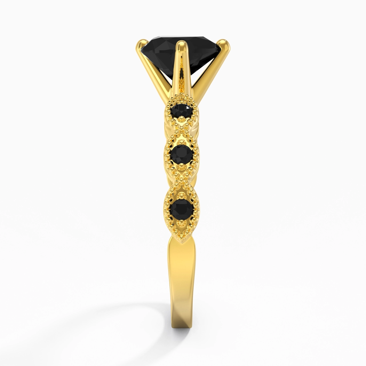 925 Sterling Silver Cubic Zirconia Engagement Ring