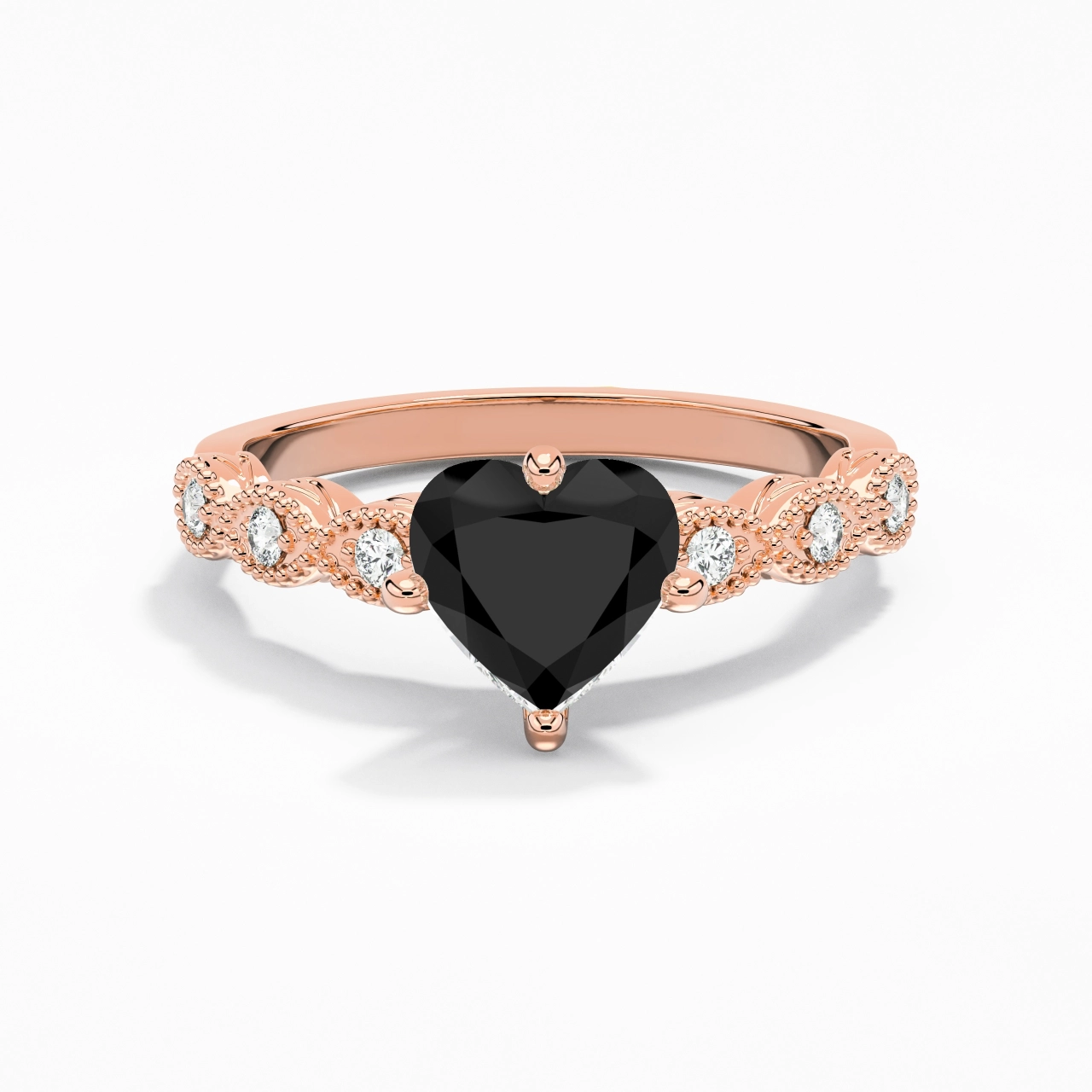 925 Sterling Silver Cubic Zirconia Engagement Ring