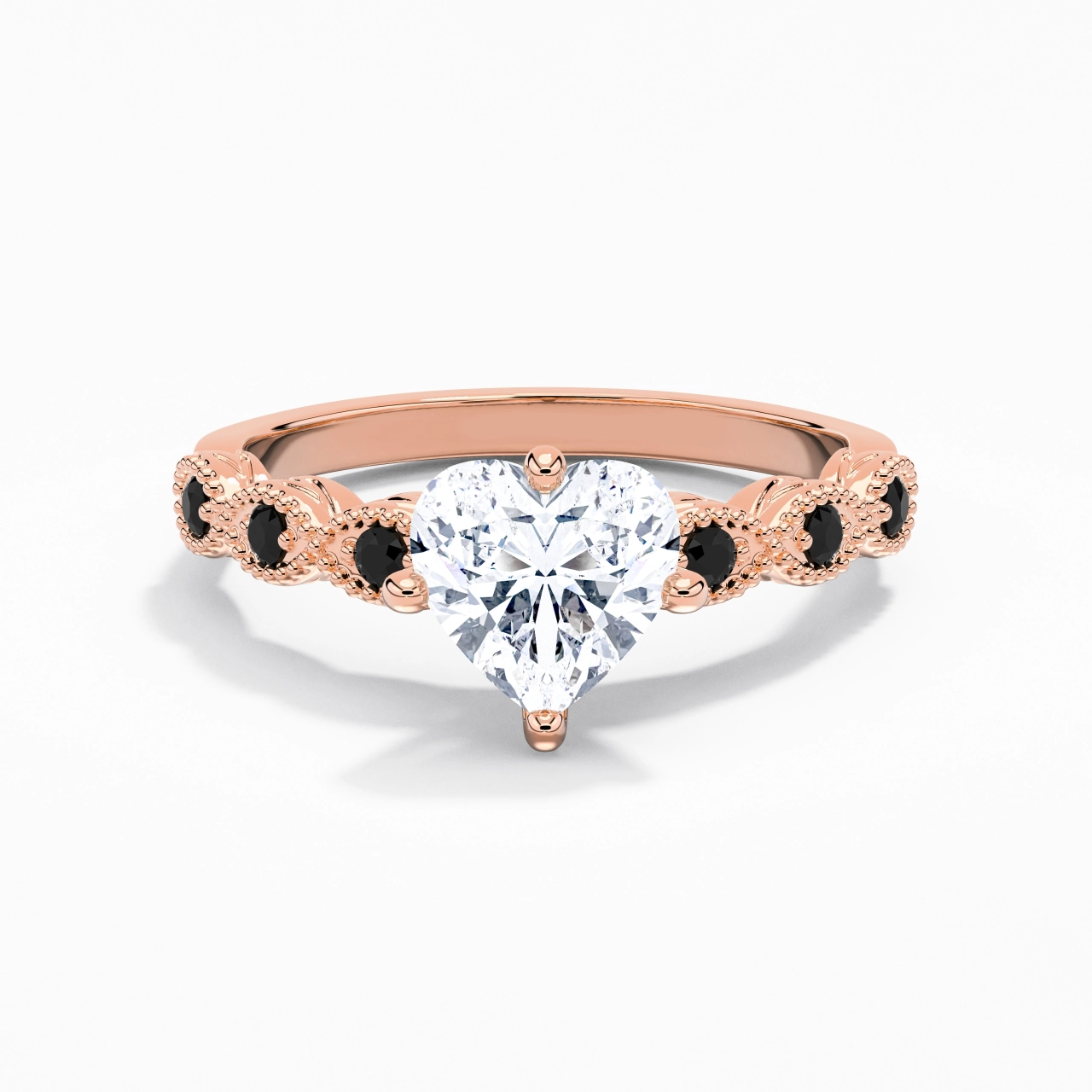 925 Sterling Silver Cubic Zirconia Engagement Ring