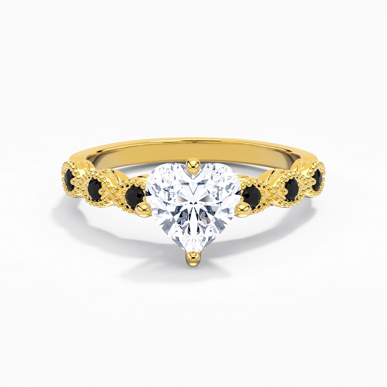 925 Sterling Silver Cubic Zirconia Engagement Ring