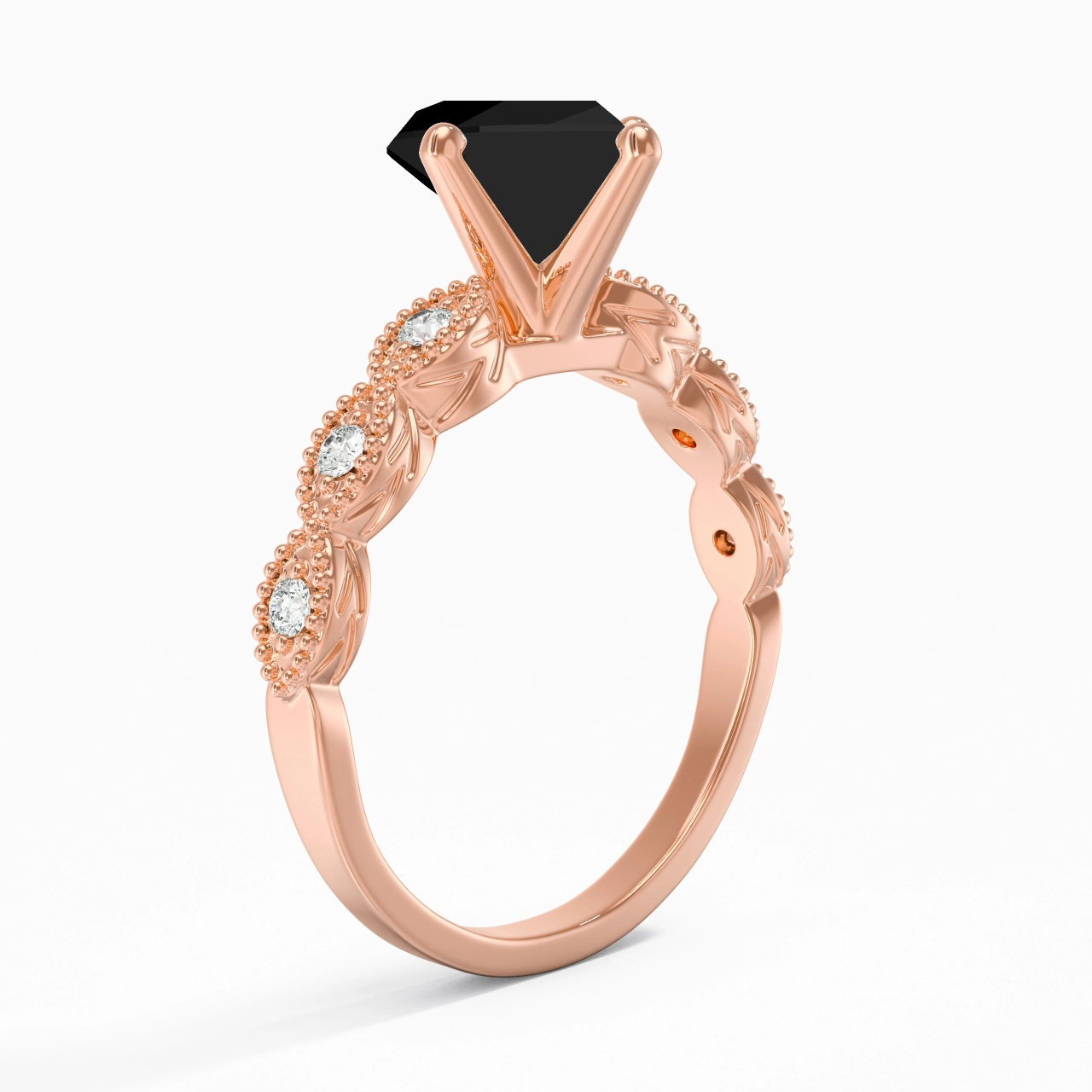 925 Sterling Silver Cubic Zirconia Engagement Ring