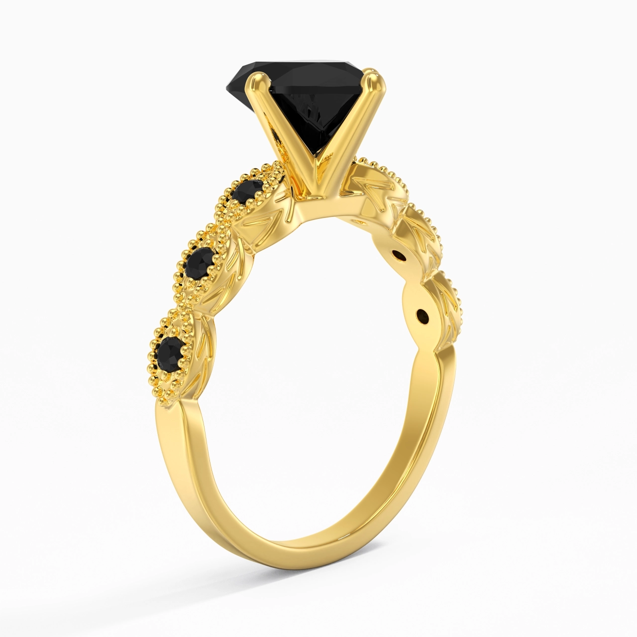 925 Sterling Silver Cubic Zirconia Engagement Ring