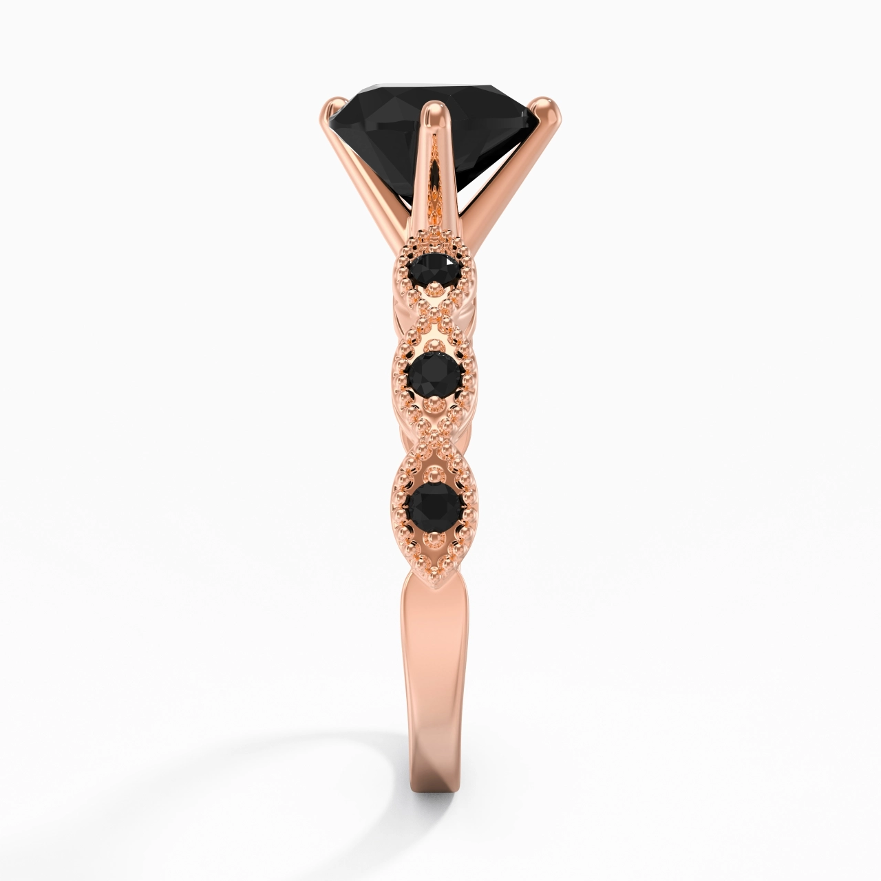 925 Sterling Silver Cubic Zirconia Engagement Ring