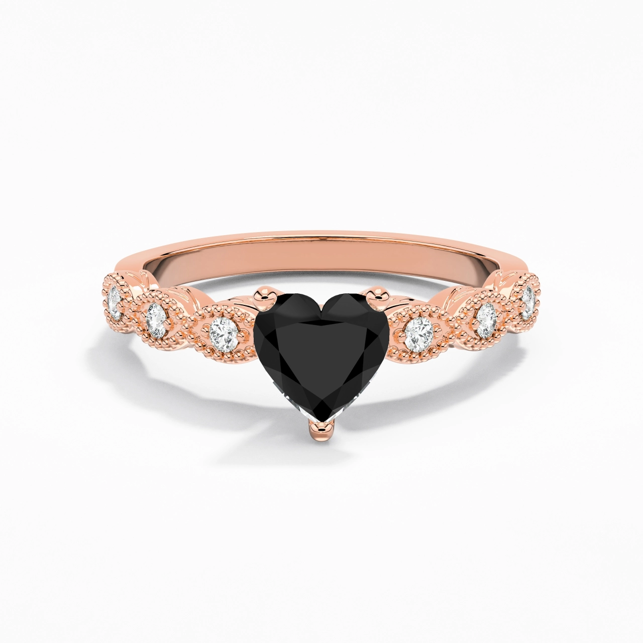 925 Sterling Silver Cubic Zirconia Engagement Ring