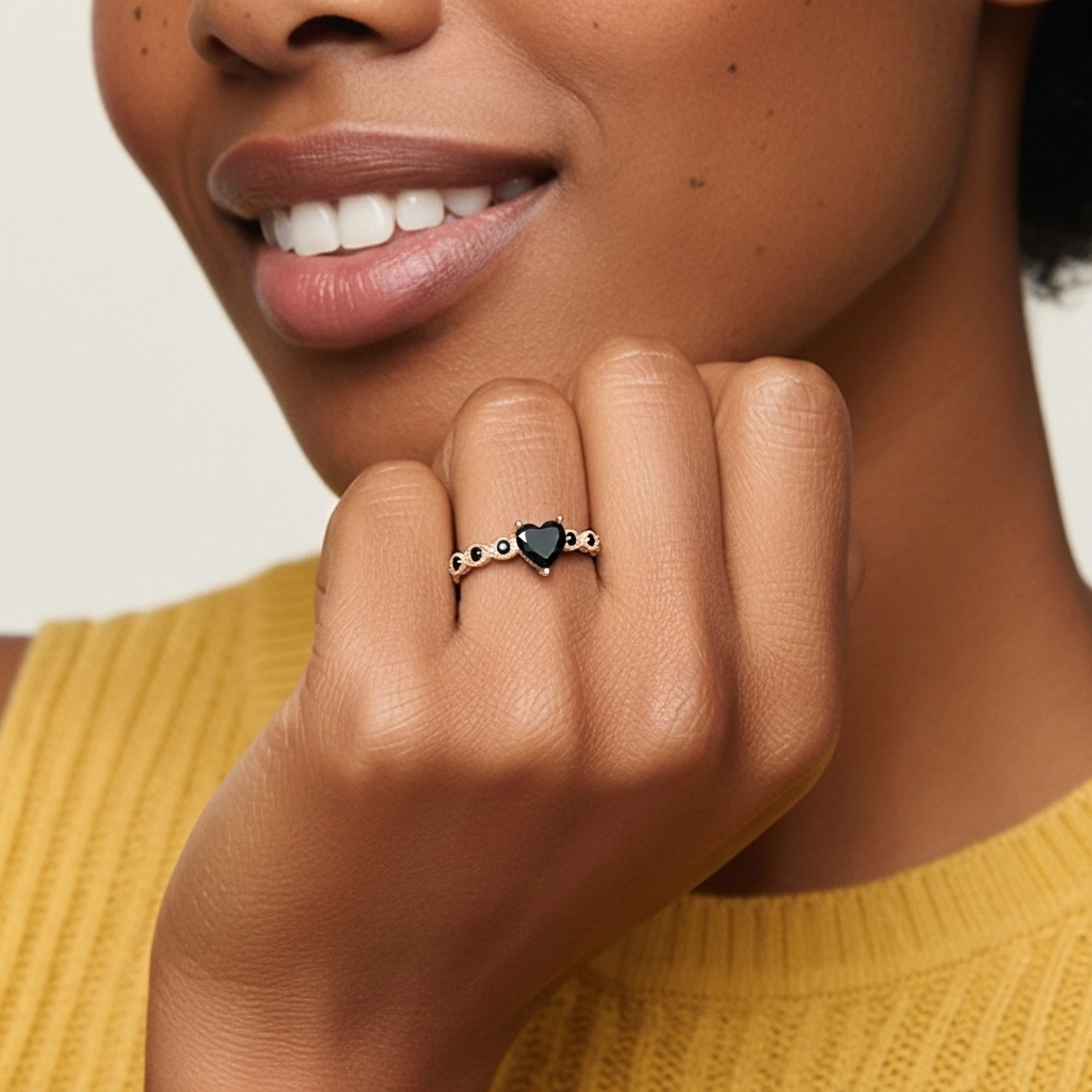 925 Sterling Silver Cubic Zirconia Engagement Ring