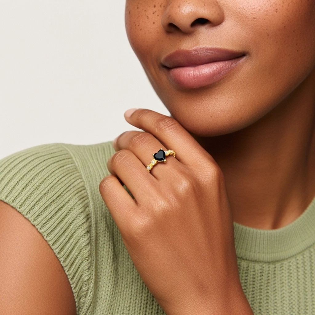 925 Sterling Silver Cubic Zirconia Engagement Ring