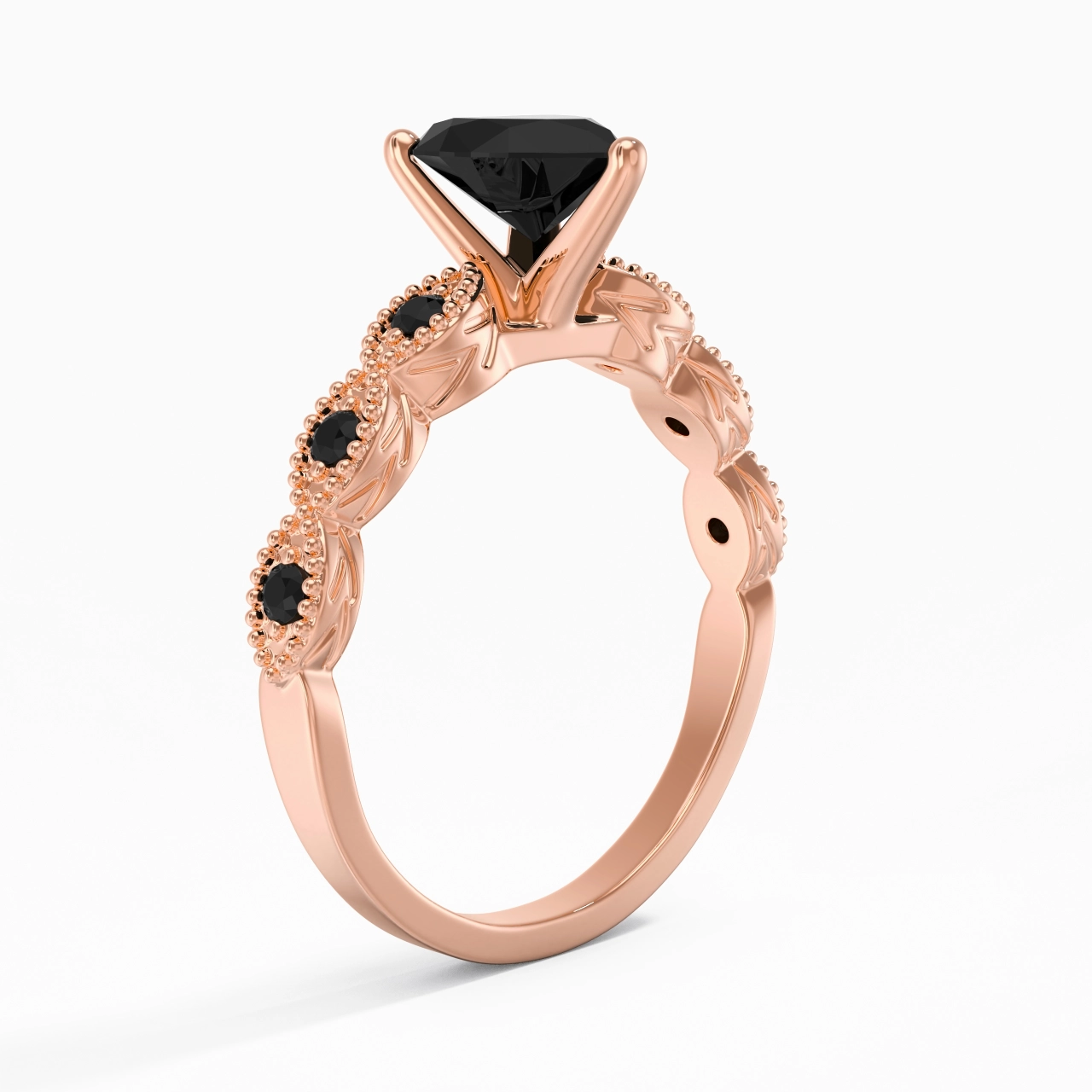 925 Sterling Silver Cubic Zirconia Engagement Ring