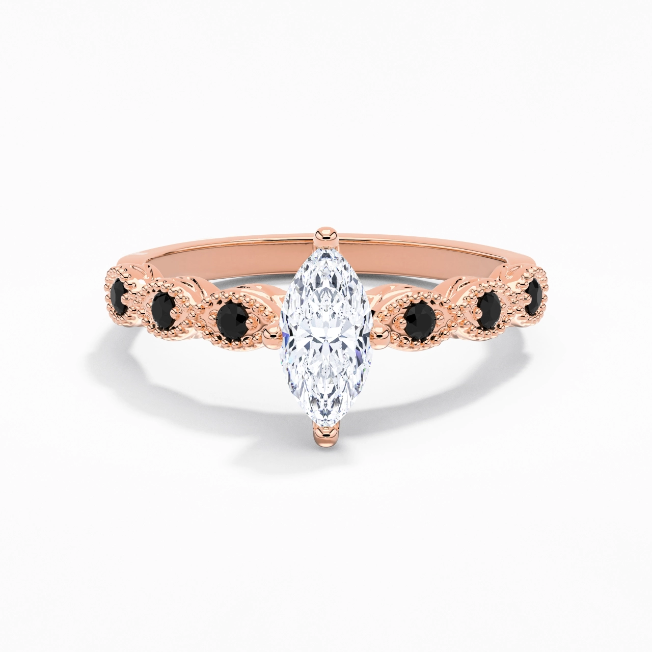 925 Sterling Silver Cubic Zirconia Engagement Ring