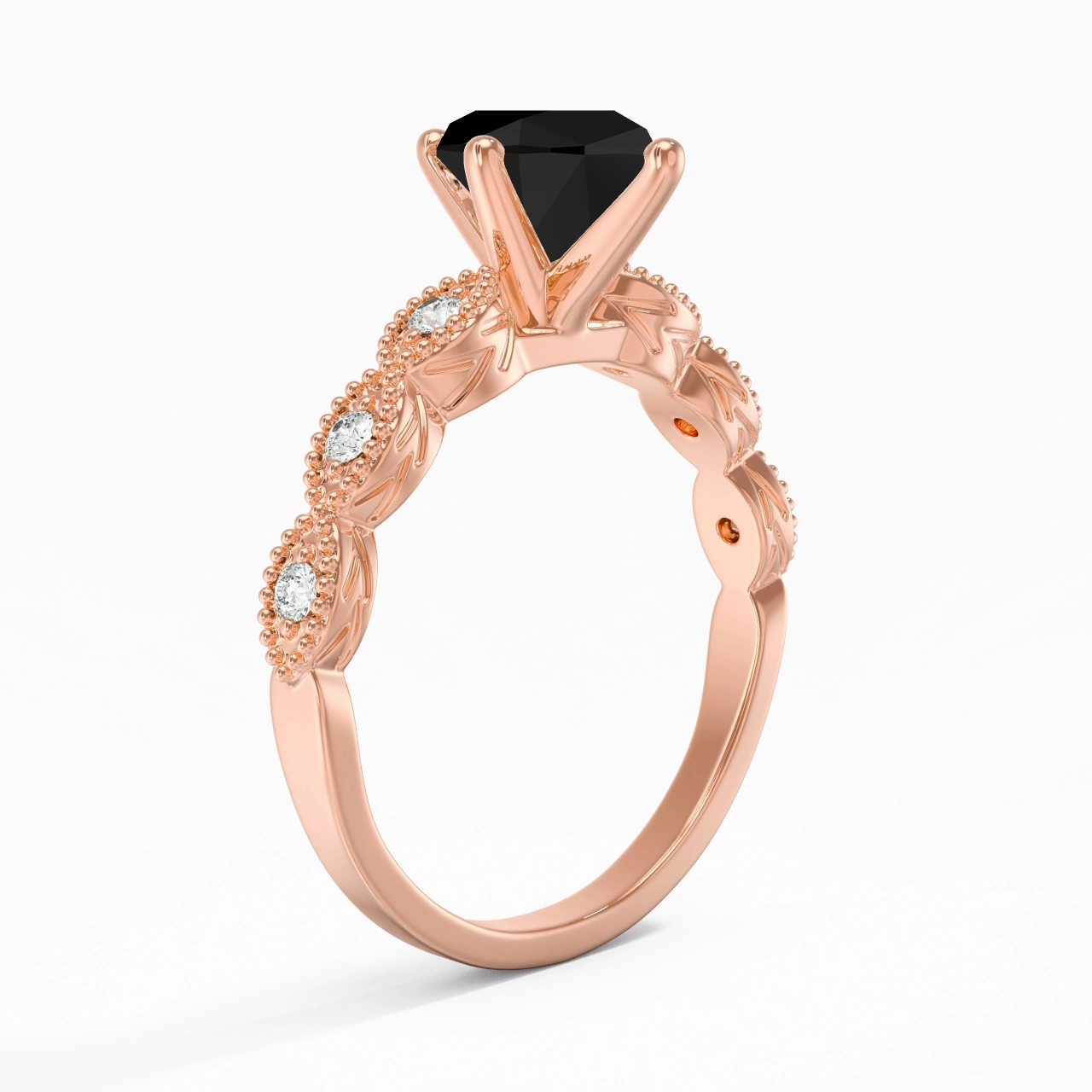 925 Sterling Silver Cubic Zirconia Engagement Ring