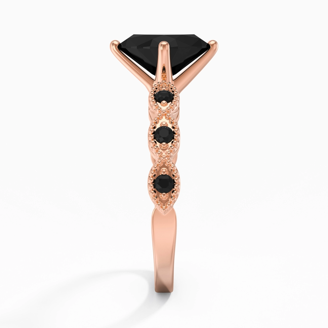 925 Sterling Silver Cubic Zirconia Engagement Ring