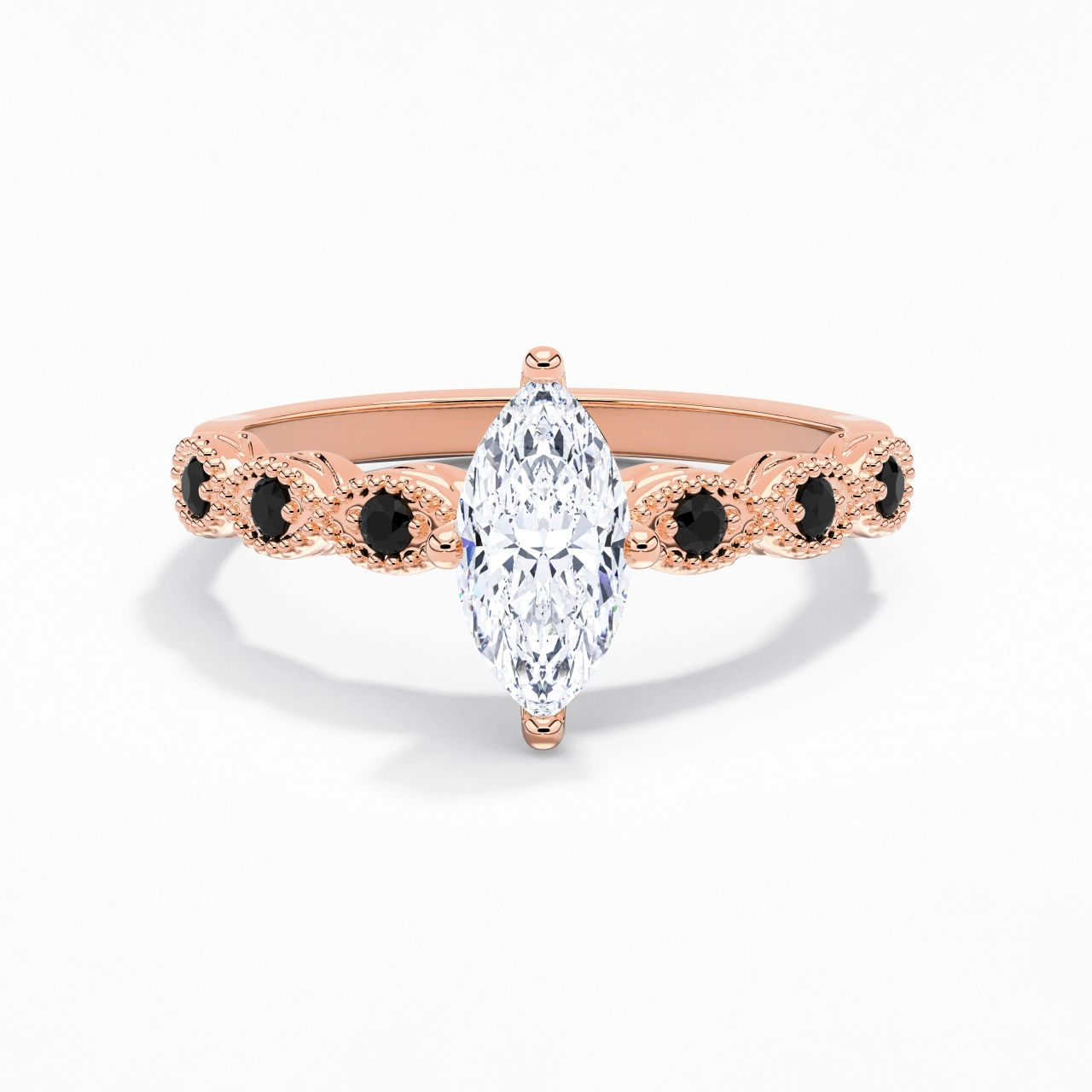 925 Sterling Silver Cubic Zirconia Engagement Ring