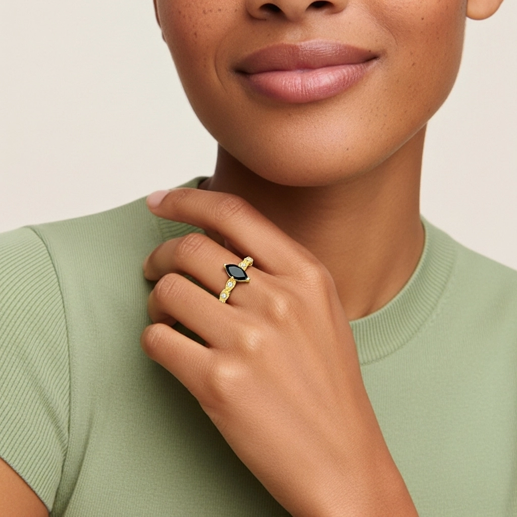 925 Sterling Silver Cubic Zirconia Engagement Ring