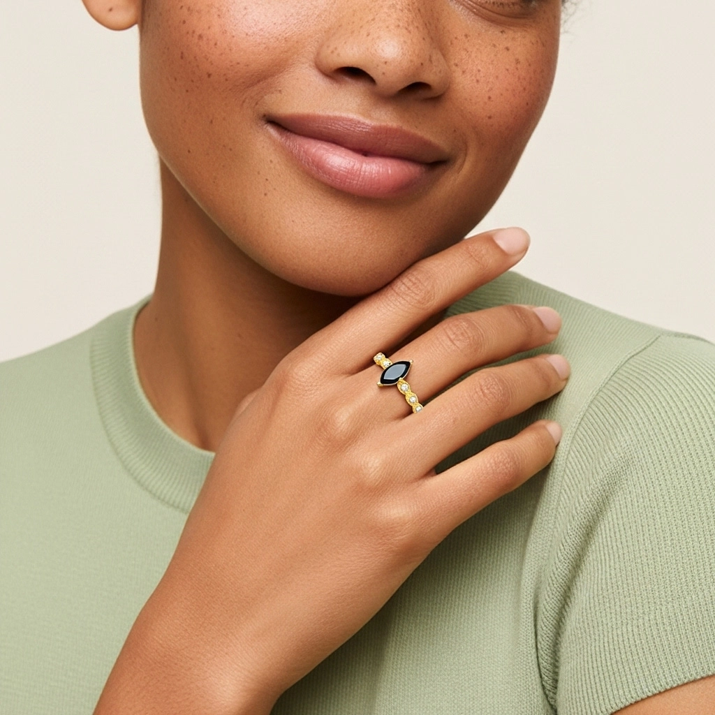 925 Sterling Silver Cubic Zirconia Engagement Ring