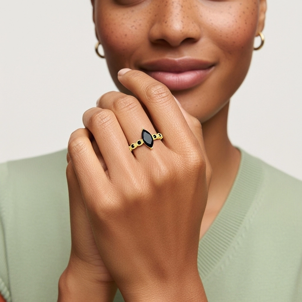 925 Sterling Silver Cubic Zirconia Engagement Ring