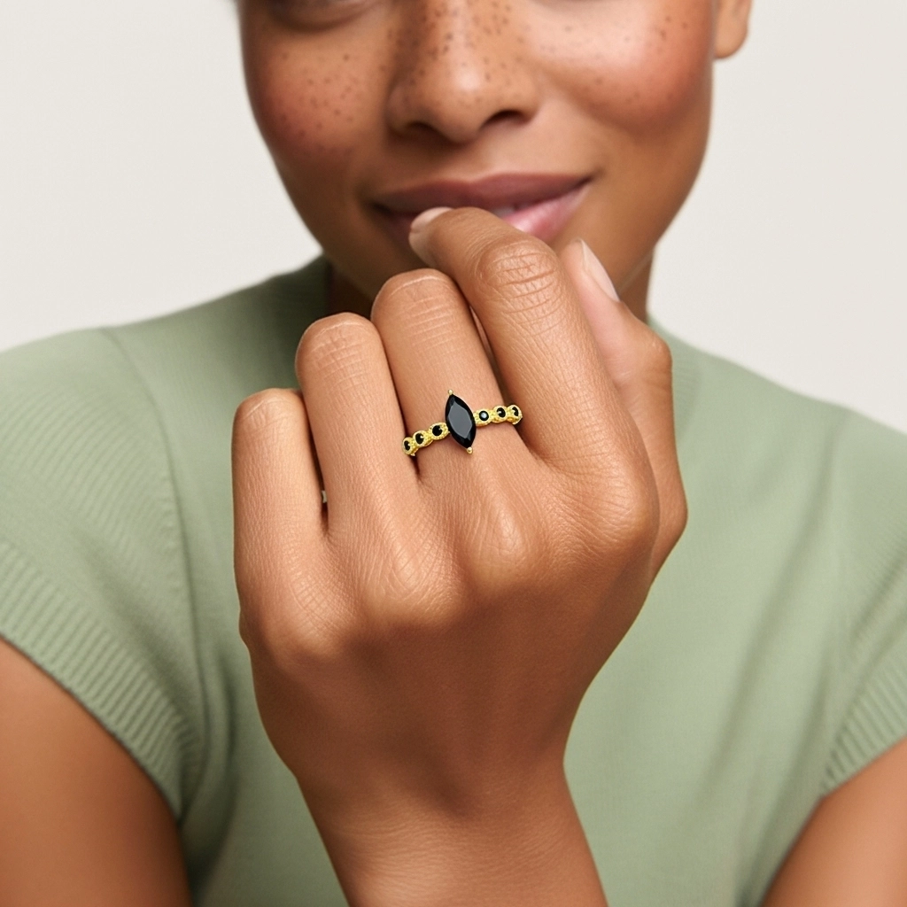 925 Sterling Silver Cubic Zirconia Engagement Ring