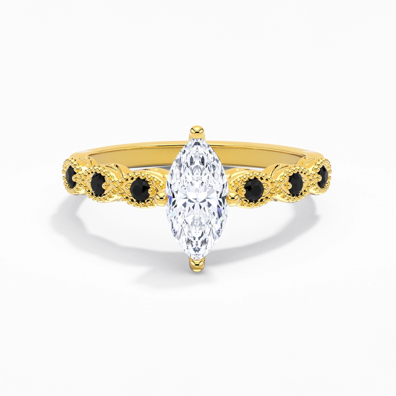 925 Sterling Silver Cubic Zirconia Engagement Ring