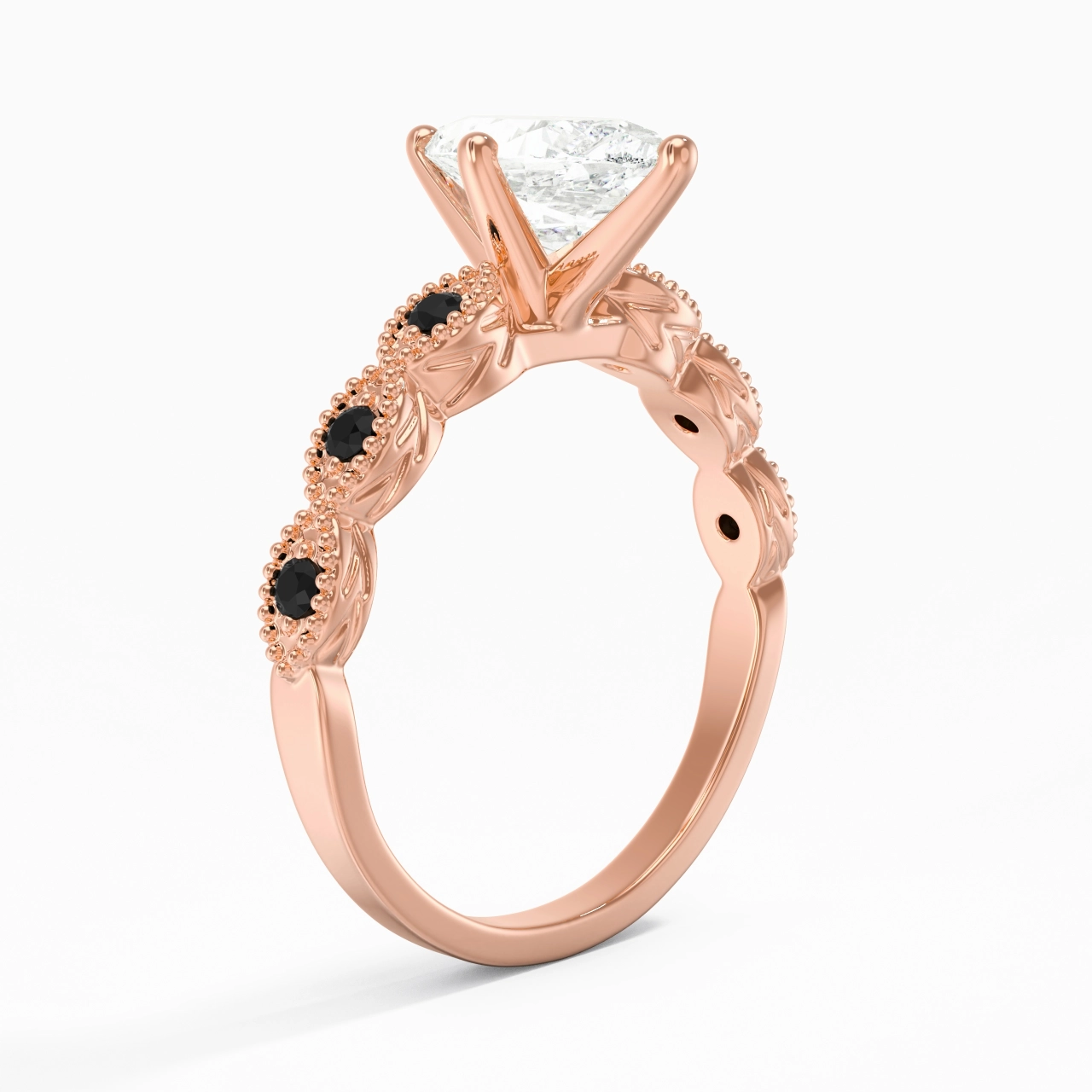 925 Sterling Silver Cubic Zirconia Engagement Ring