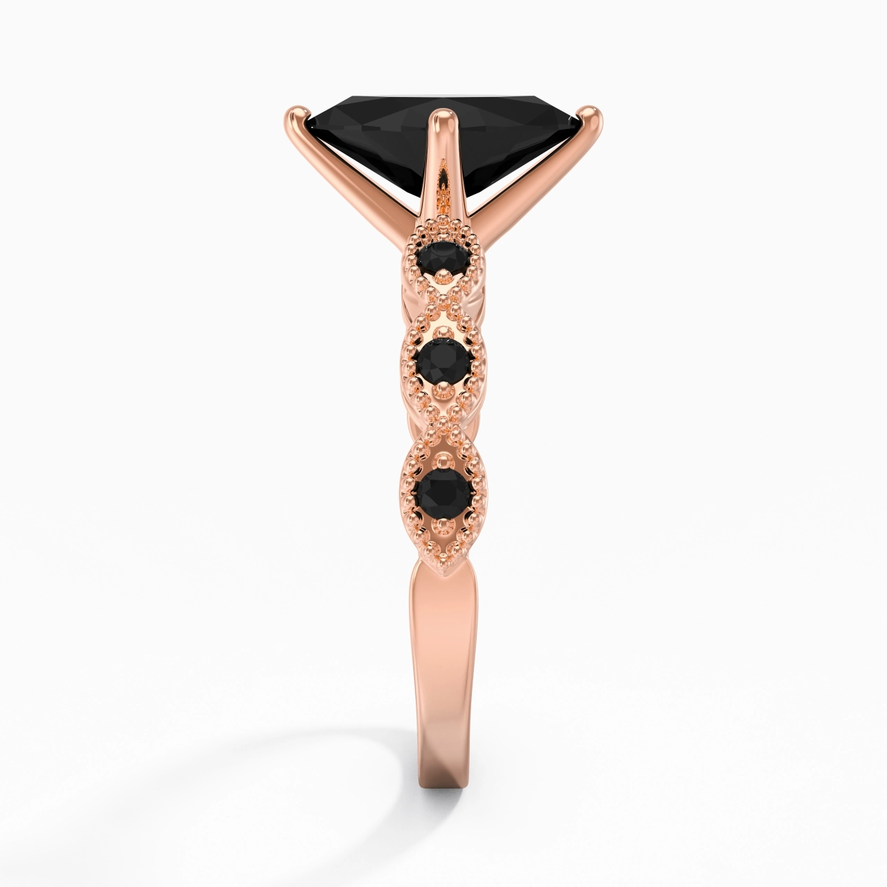 925 Sterling Silver Cubic Zirconia Engagement Ring