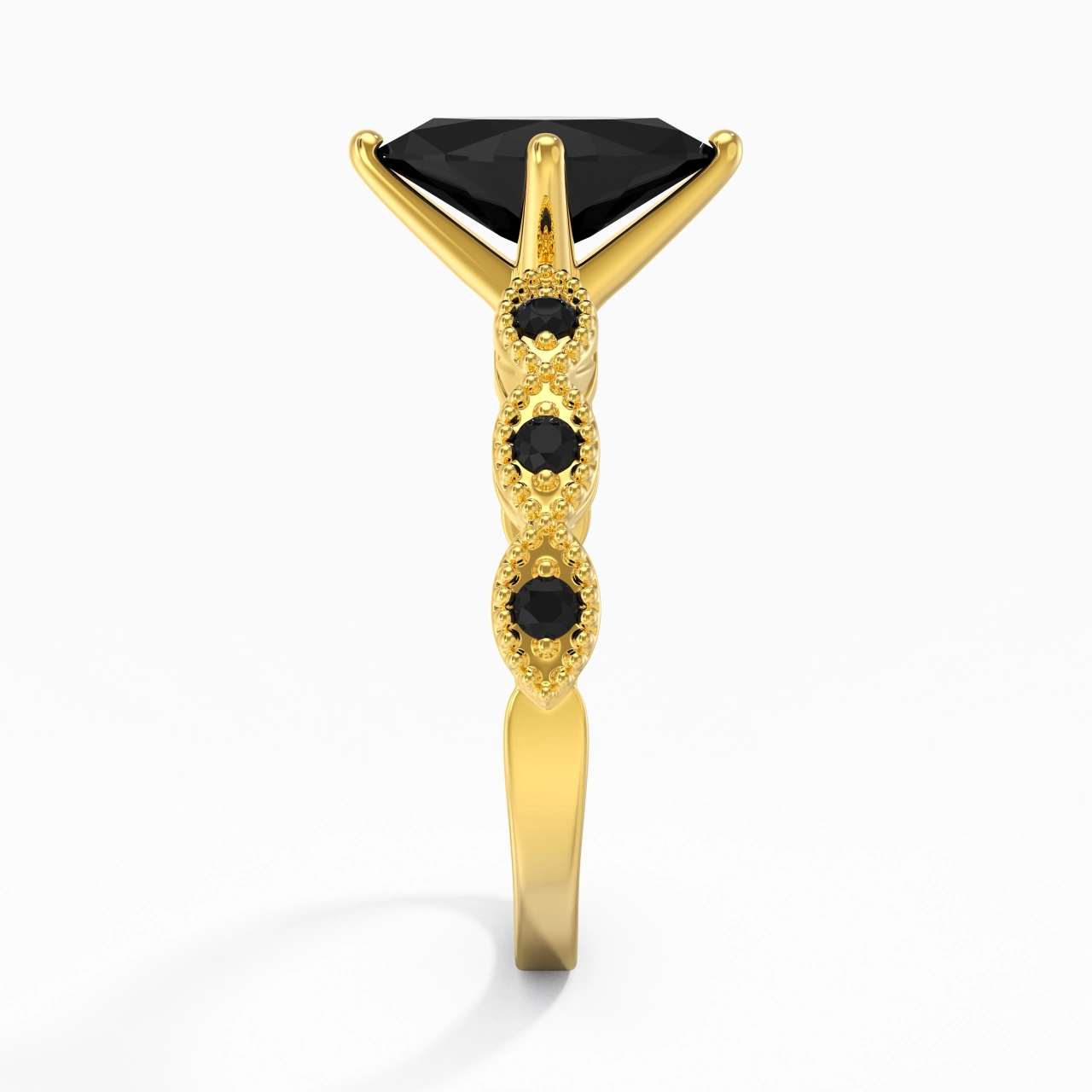 925 Sterling Silver Cubic Zirconia Engagement Ring